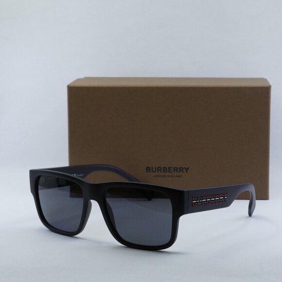 Final Price! Burberry BE4358 346481 Polarized Black/Grey Sunglasses
